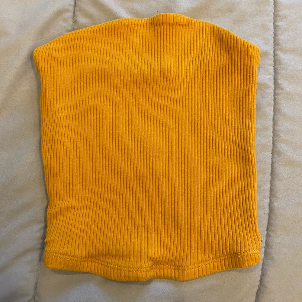 Mustard Tube Top